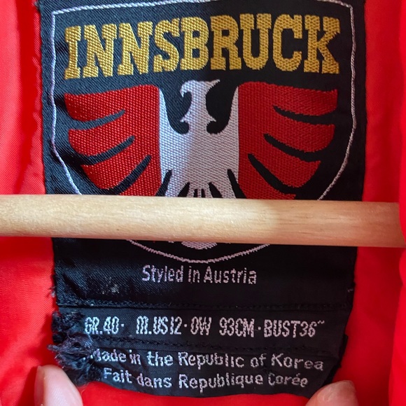 Rare Vintage Red Gingham/Checkered Western Bomber Jacket - Size Small - Picture 5 of 5